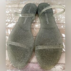 Stuart Weitzman Sawyer Jelly Slide Sandal Size NWOB Size 9